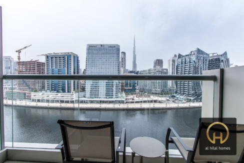 Exquisite 1BR with Burj Khalifa View| Serviced-1