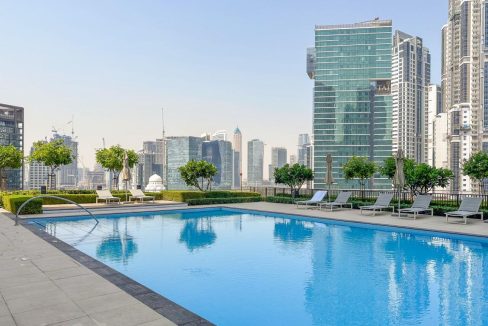 Luxury 3BR + Maid | Fully Furnished | Burj crown-26