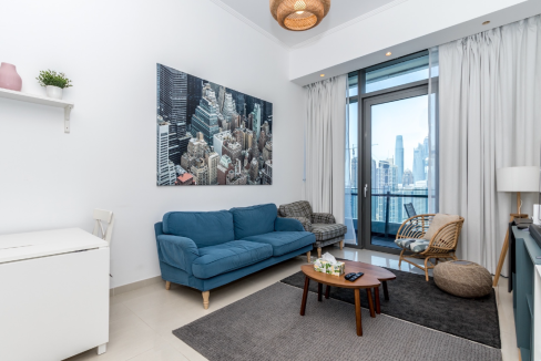 2Bedroom | Fully Furnished | Full Marina View-3