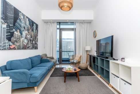 2Bedroom | Fully Furnished | Full Marina View-1