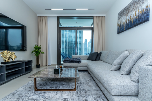 Modern Elegance | 3-Bed + Maid in Burj Crown-2