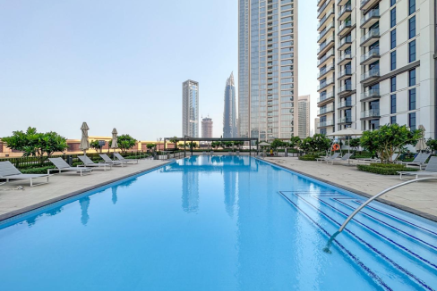 Modern Elegance | 3-Bed + Maid in Burj Crown-20