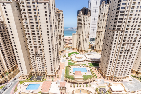 Spacious 2BR with Partial Sea View in Liv-14