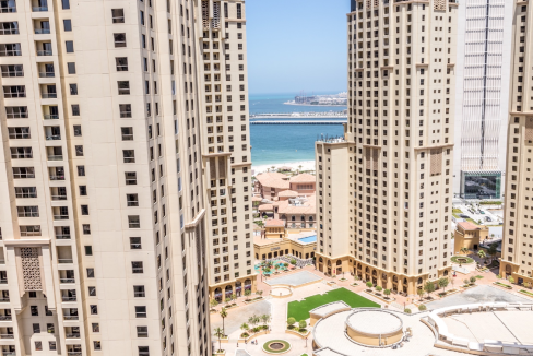Spacious 2BR with Partial Sea View in Liv-15
