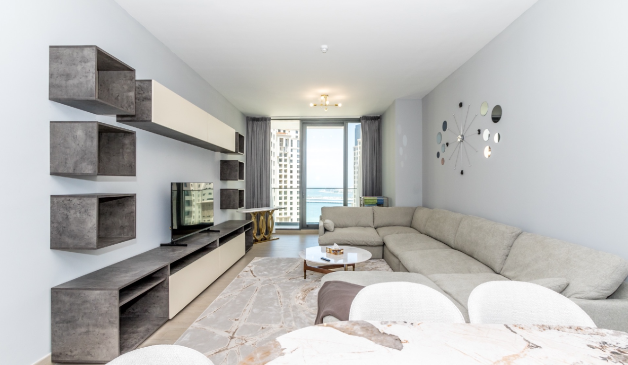 Spacious 2BR with Partial Sea View in Liv-1