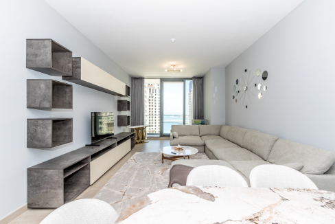 Spacious 2BR with Partial Sea View in Liv-1
