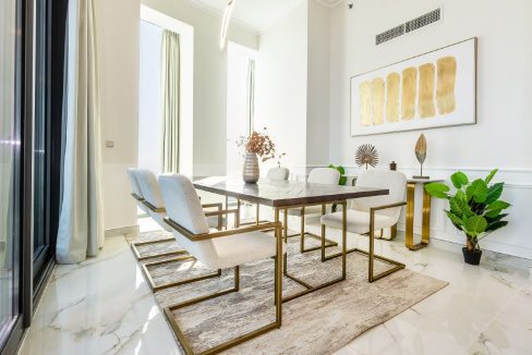 3BR + Maid | Burj Khalifa View | High Floor-3