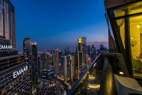3BR + Maid | Burj Khalifa View | High Floor-27