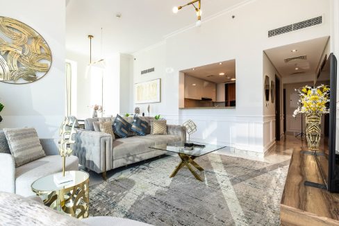 3BR + Maid | Burj Khalifa View | High Floor-5