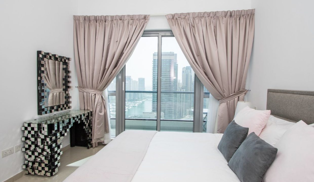 1BR with Full Marina View | Bay Central Tower-2