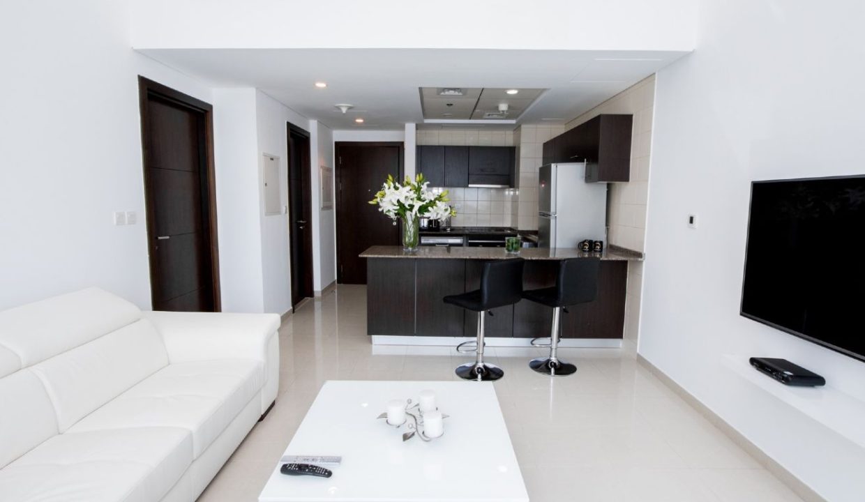 1BR with Full Marina View | Bay Central Tower-11