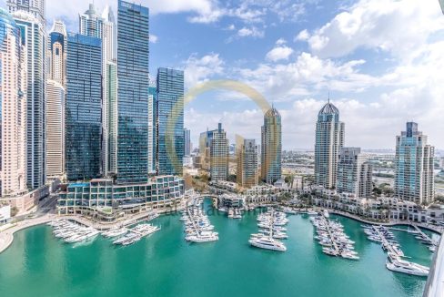 Huge Balcony |Marina View |Furnished | 1BR-12