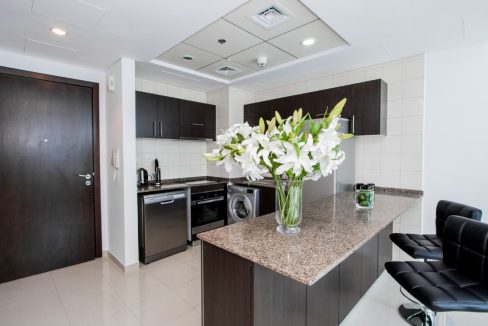 1BR with Full Marina View | Bay Central Tower-13