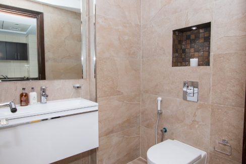 1BR with Full Marina View | Bay Central Tower-18