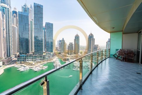 Huge Balcony |Marina View |Furnished | 1BR-18