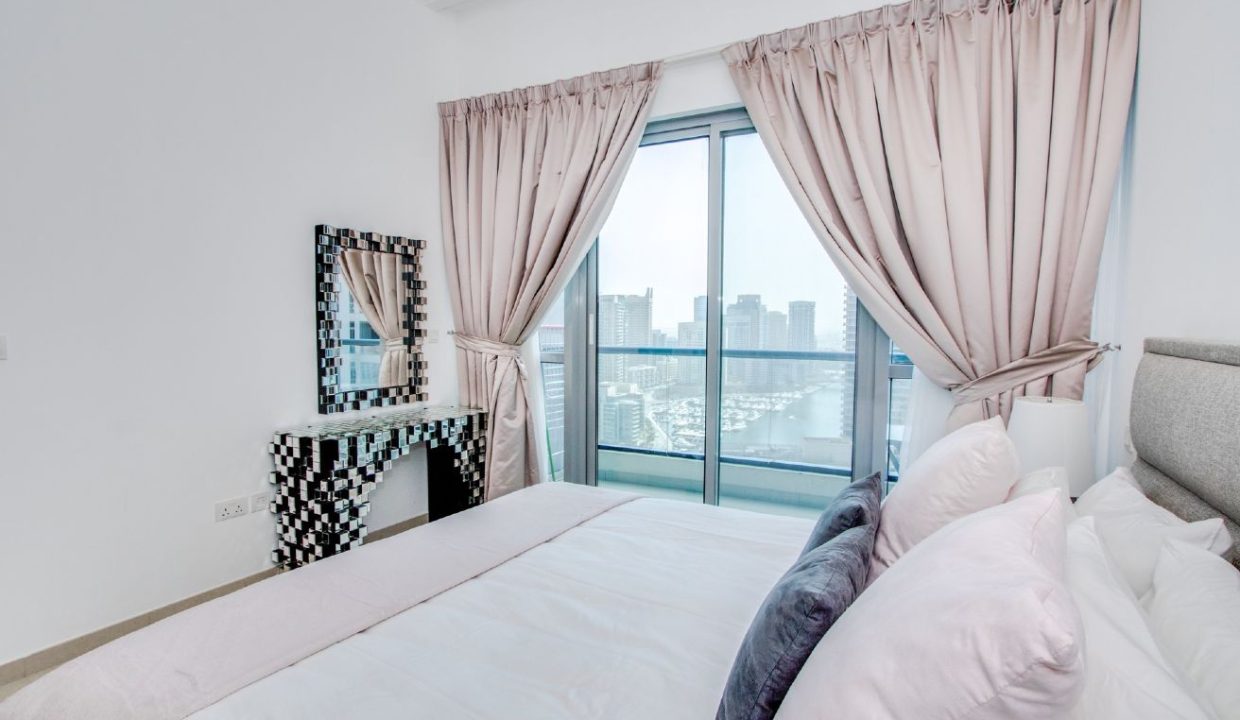 1BR with Full Marina View | Bay Central Tower-4