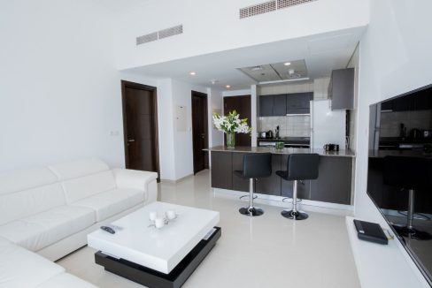 1BR with Full Marina View | Bay Central Tower-1