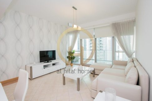 Huge Balcony |Marina View |Furnished | 1BR-1