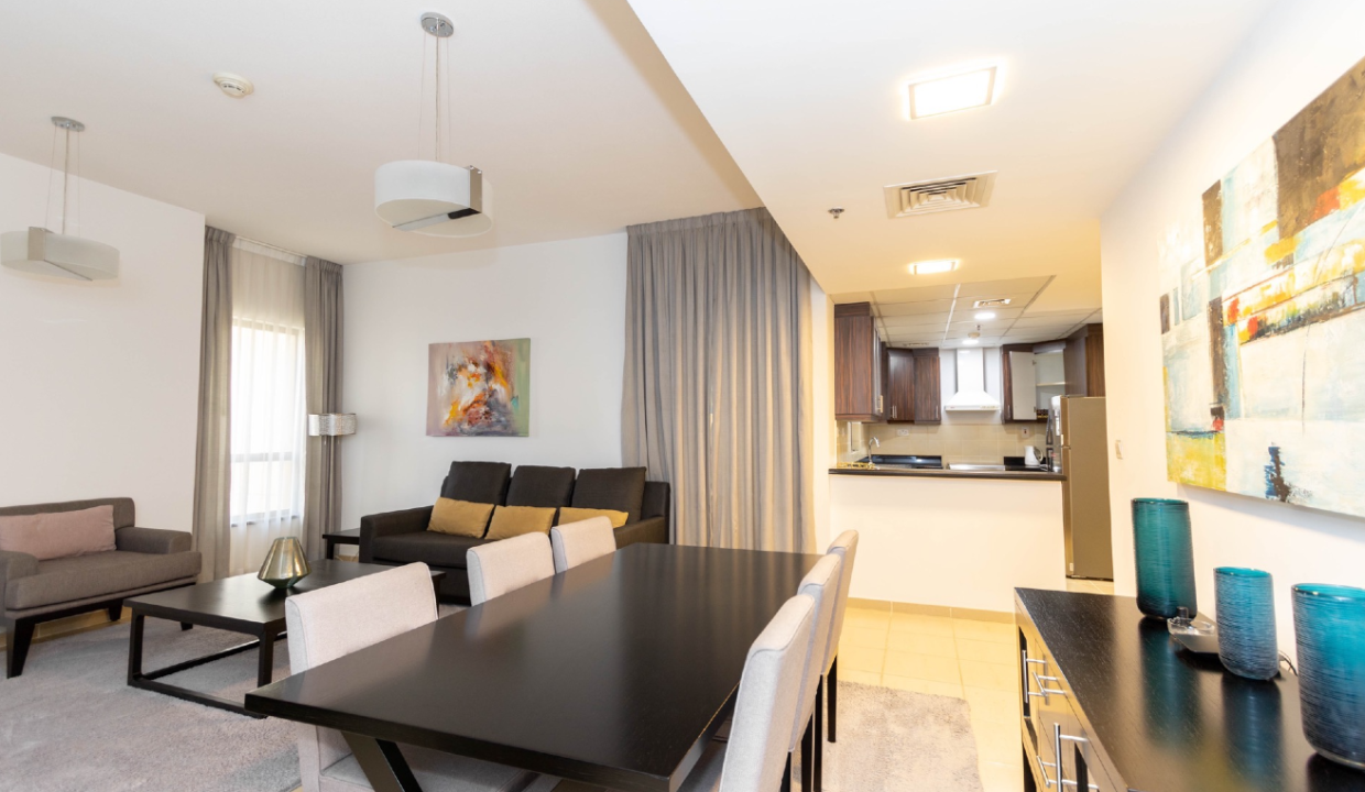Large 1 Bed Apartment in Shams include the bills-1