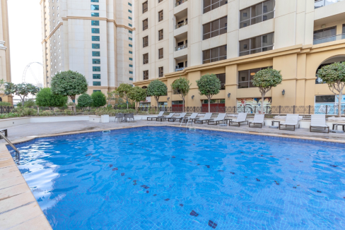 Large 1 Bed Apartment in Shams include the bills-18
