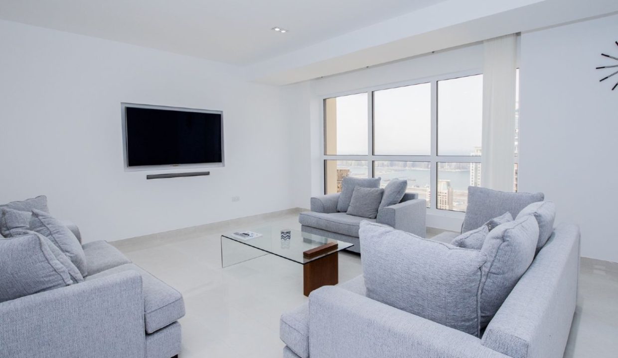Elegant 2BR|Sea & Marina Views| Full upgraded-3