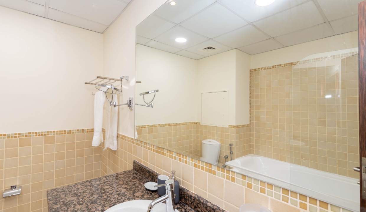 Large 1 Bed Apartment in Shams include the bills-27