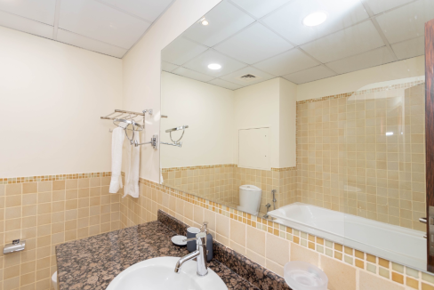 Large 1 Bed Apartment in Shams include the bills-27
