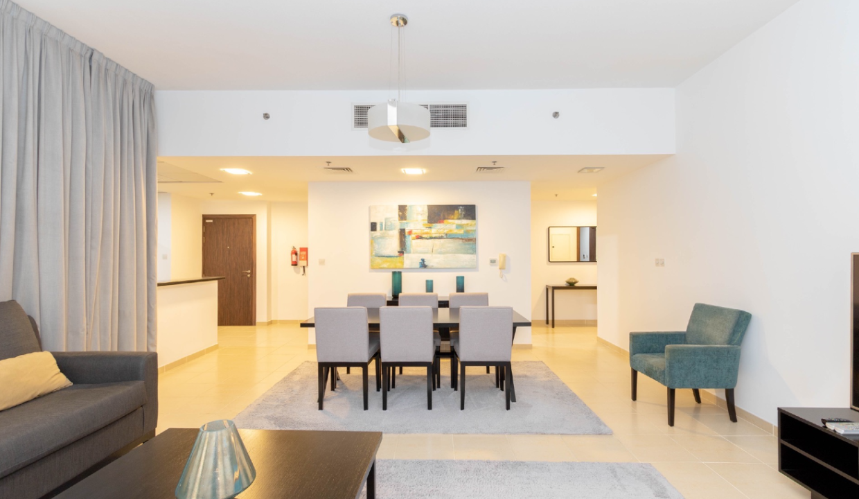 Large 1 Bed Apartment in Shams include the bills-7