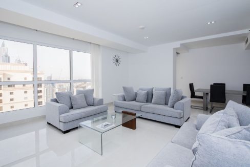 Elegant 2BR|Sea & Marina Views| Full upgraded-7