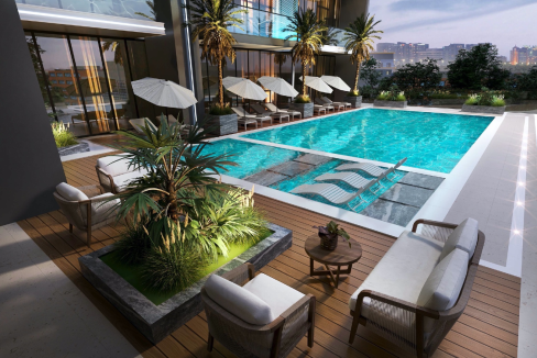 Stunning 1-Bedroom Apartment in Binghatti-14