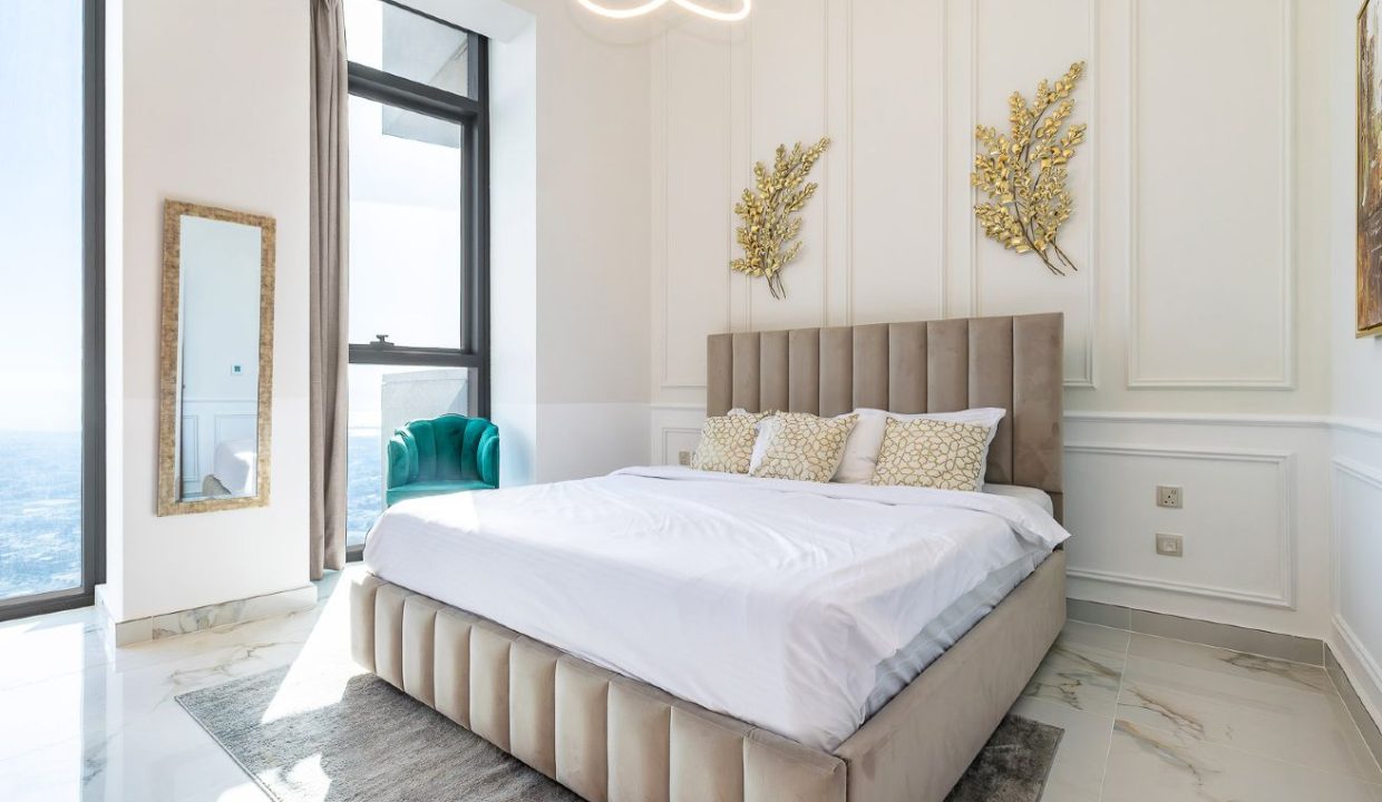 3BR + Maid | Burj Khalifa View | High Floor-13