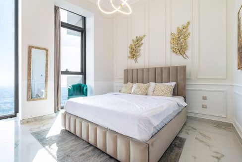 3BR + Maid | Burj Khalifa View | High Floor-13