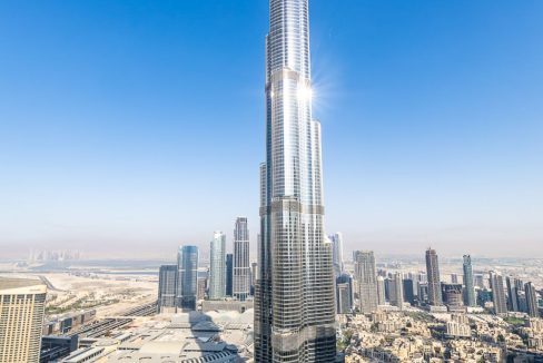 3BR + Maid | Burj Khalifa View | High Floor-23