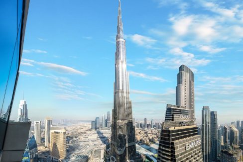 3BR + Maid | Burj Khalifa View | High Floor-5