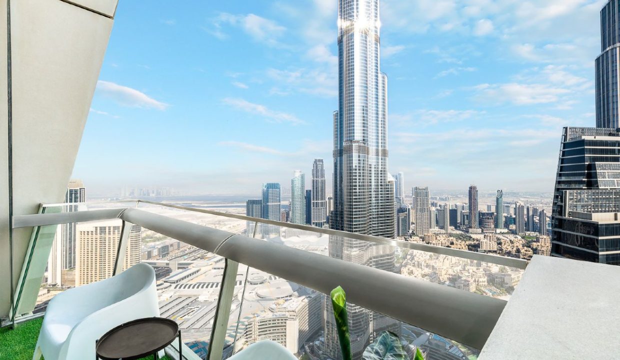 3BR + Maid | Burj Khalifa View | High Floor-7