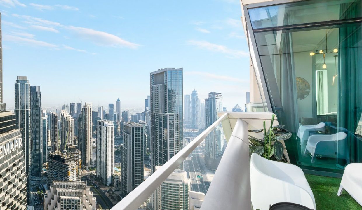 3BR + Maid | Burj Khalifa View | High Floor-8