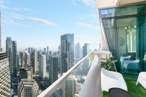 3BR + Maid | Burj Khalifa View | High Floor-8