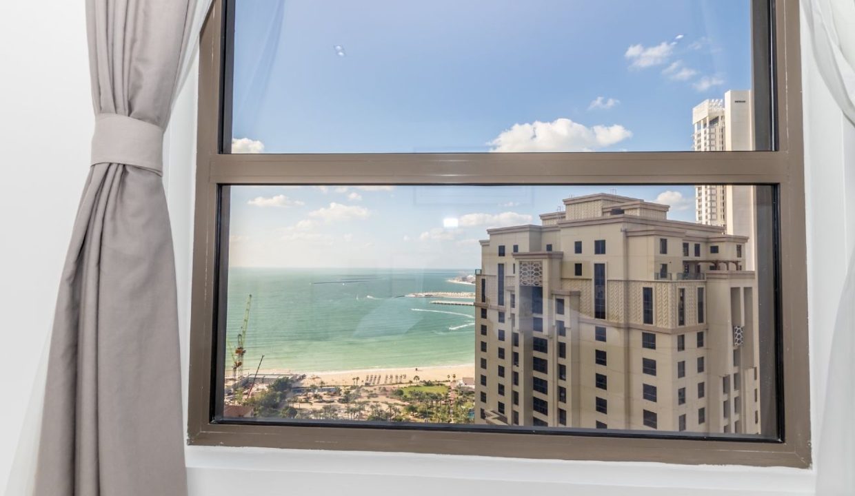 Fully Furnished 2BR with Sea View in JBR-18