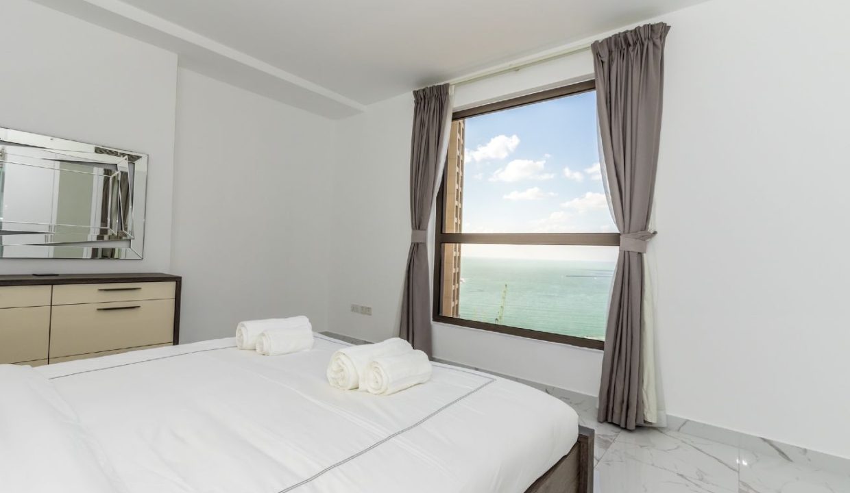 Fully Furnished 2BR with Sea View in JBR-19