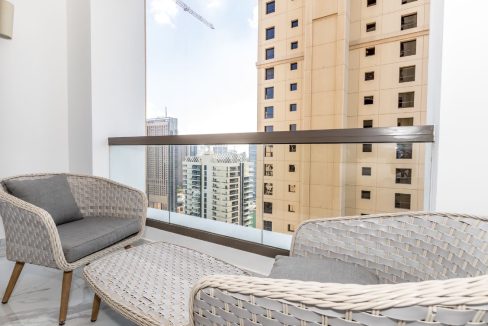 Fully Furnished 2BR with Sea View in JBR-20