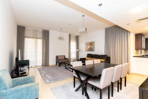 Large 1 Bed Apartment in Shams include the bills-3