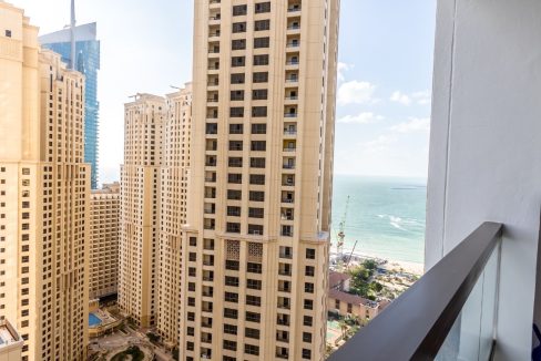 Fully Furnished 2BR with Sea View in JBR-22