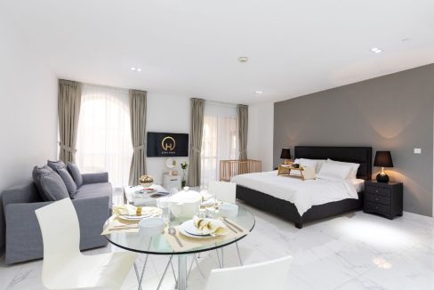 Stylish Large Studio in JBR | Fully Upgraded-8