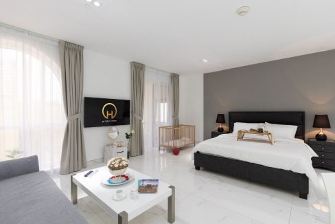 Stylish Large Studio in JBR | Fully Upgraded-10