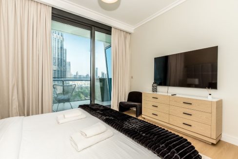 Upgraded 2BR Apartment with Burj Khalifa View-16