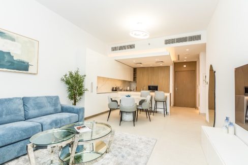 Modern 2BR+M with Top Amenities at Ellington House-13