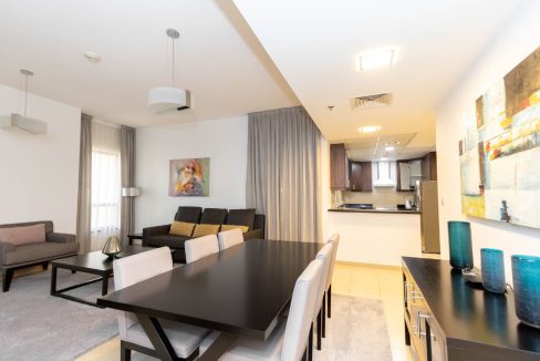 Large 1 Bed Apartment in Shams include the bills-7