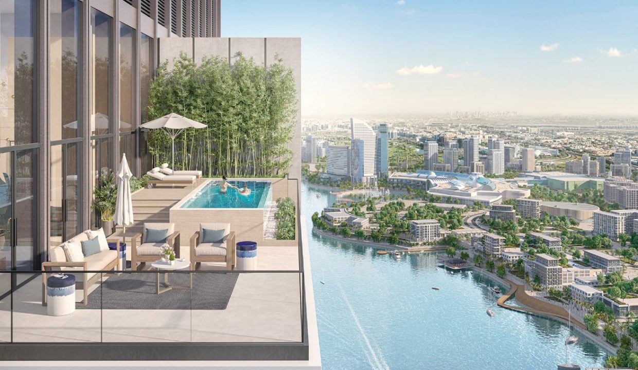 Spacious 2BR Front water View in Creek Waters 2-23