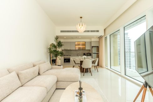 Luxury 1BR Furnished | Sea View | Grand View-8