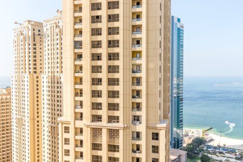 Fully Furnished 2BR with Sea View in JBR-15